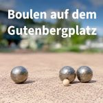 Boule auf dem Gutenbergplatz