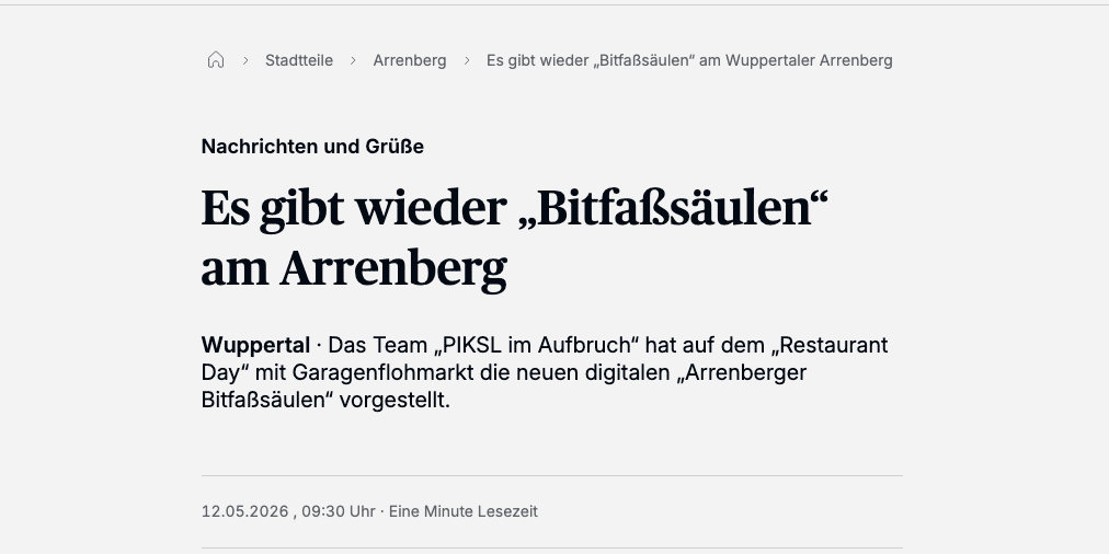 WR vom 12.05.2026