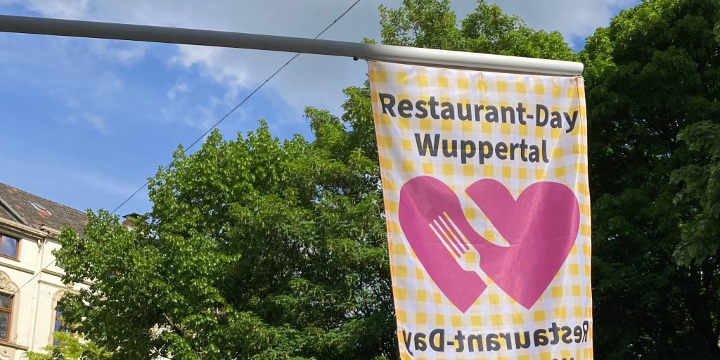 Wir machen das mit den Fähnchen!