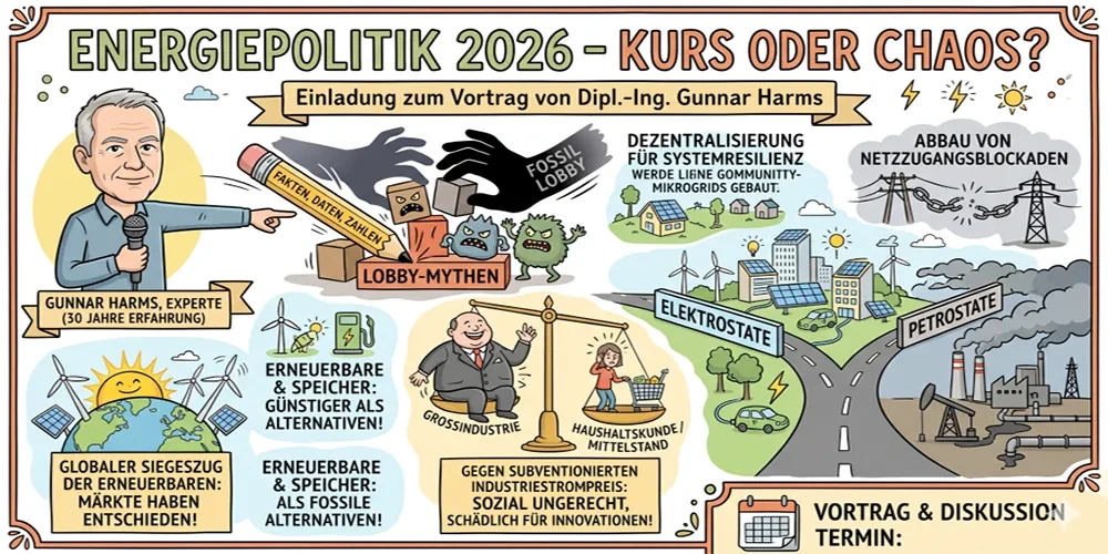 Energiepolitik 2026 – Kurs oder Chaos?