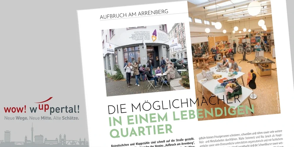 WZ-Magazin berichtet übers Viertel