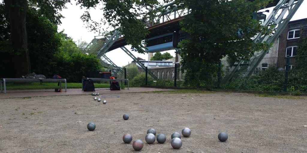Boule auf dem Gutenbergplatz