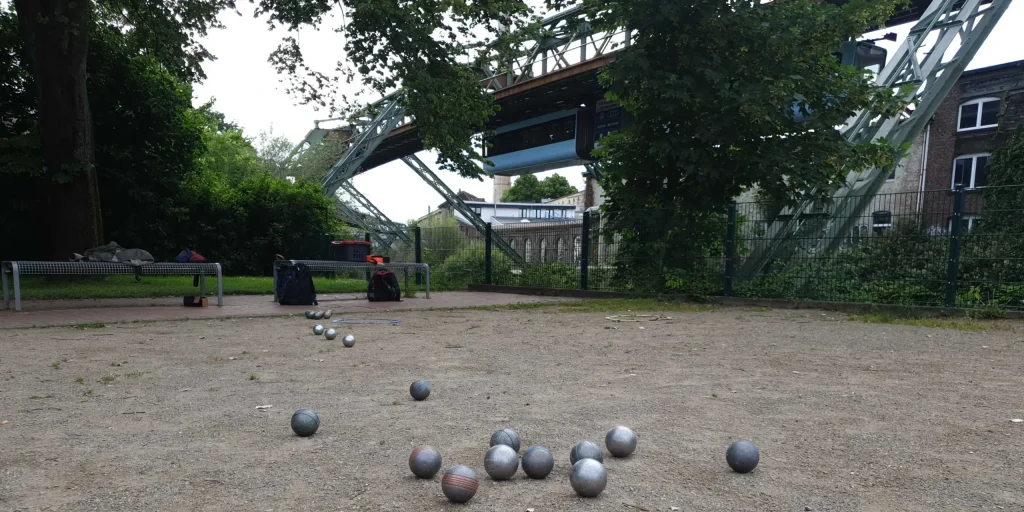 Boule auf dem Gutenbergplatz