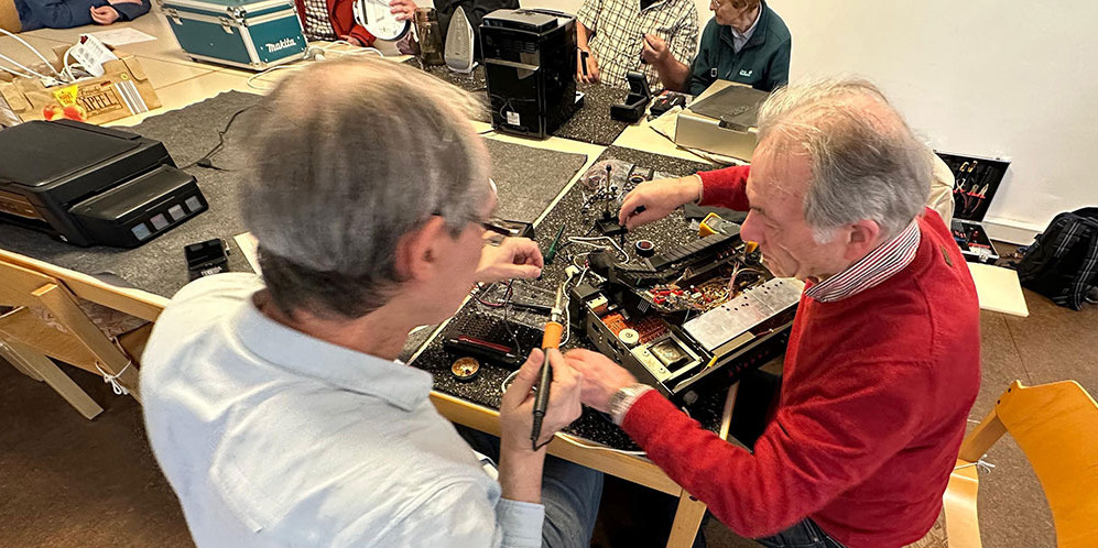 Freitag ist wieder Reparatur-Café!