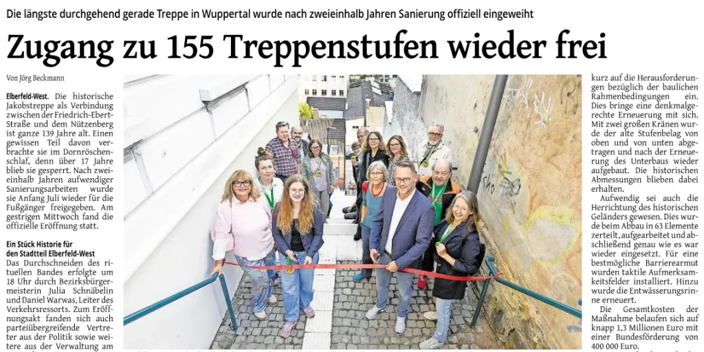 Nach 17 Jahren frei – Jakobstreppe